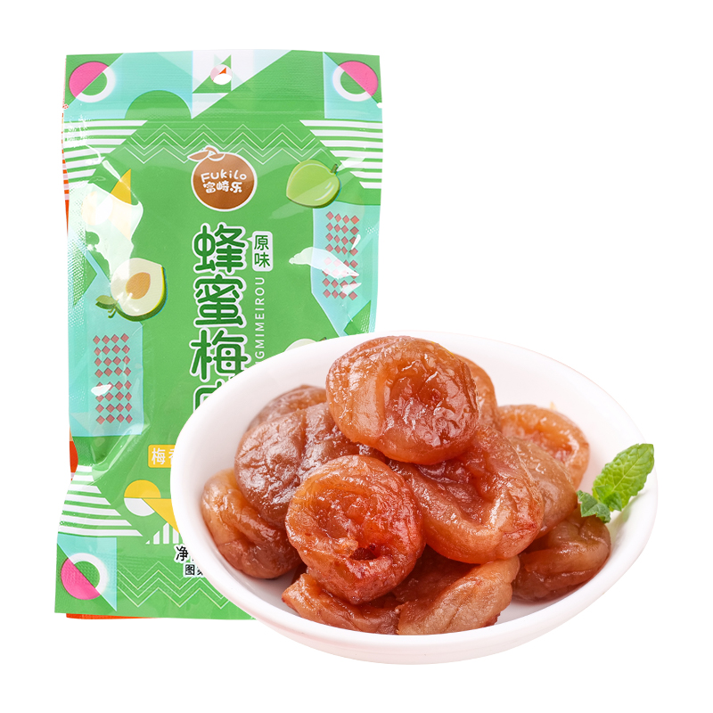 富崎乐蜂蜜梅肉（原味）48g/袋 4袋装 48g*4袋